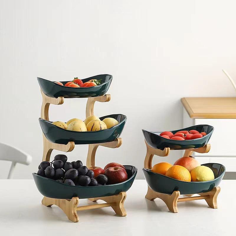 Fruteira Gourmet Bambu | Design Sofisticado e Funcional