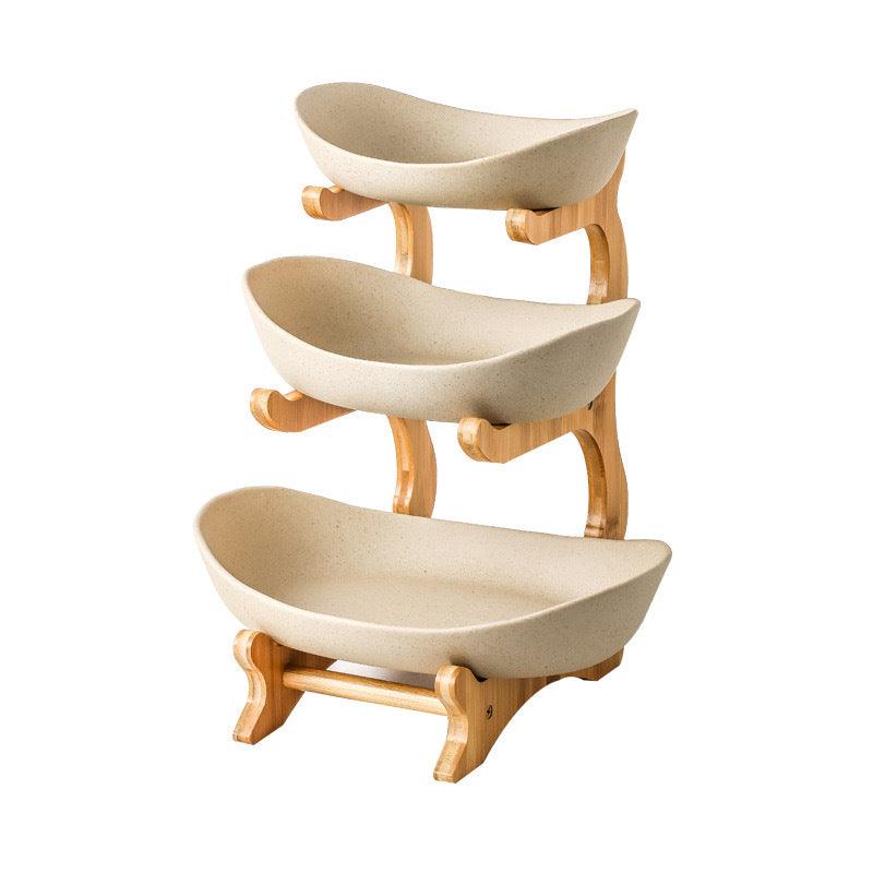 Fruteira Gourmet Bambu | Design Sofisticado e Funcional