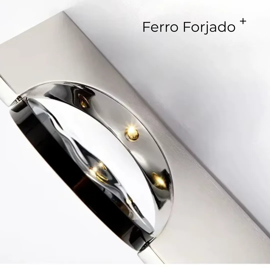 Arandela de Parede LED em Alumínio com Design Minimalista Moderno