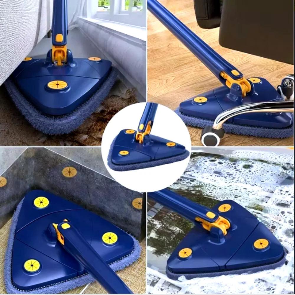 Esfregão Mop Giratório 360° SmartClean | Limpeza Eficiente e Sem Esforço