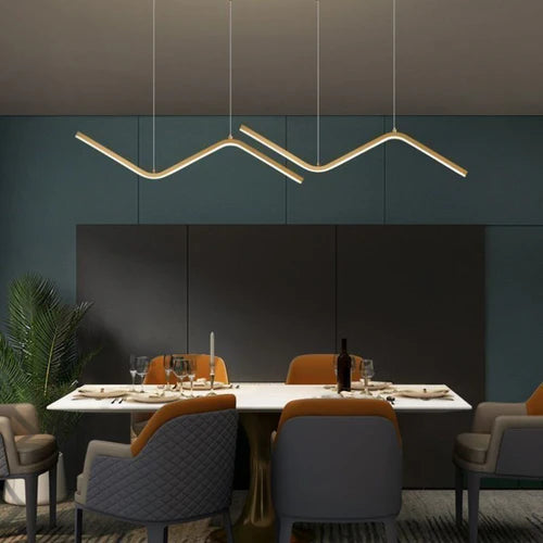 Lustre Pendente Flow Line LED