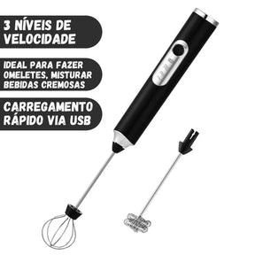 Batedor e Misturador Mixer Elétrico 2 em 1