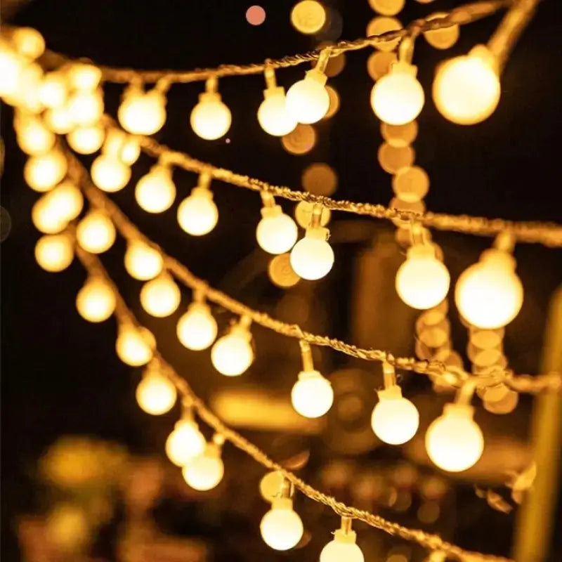 Cordão de Luzes Decorativas de Natal 6 Metros Bivolt
