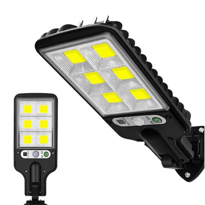 Refletor Solar LED 600W com Sensor de Movimento e Alta Potência