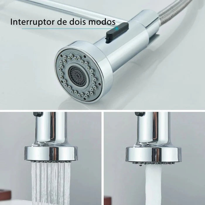 Torneira Gourmet com Misturador Quente e Frio