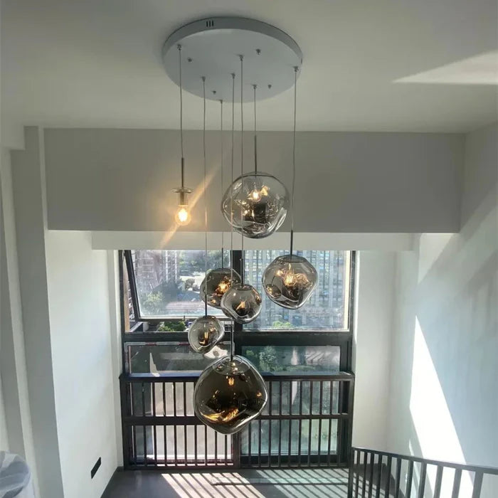 Lustre Pendente Luxuoso Nórdico Sofisticação e Estilo Contemporâneo