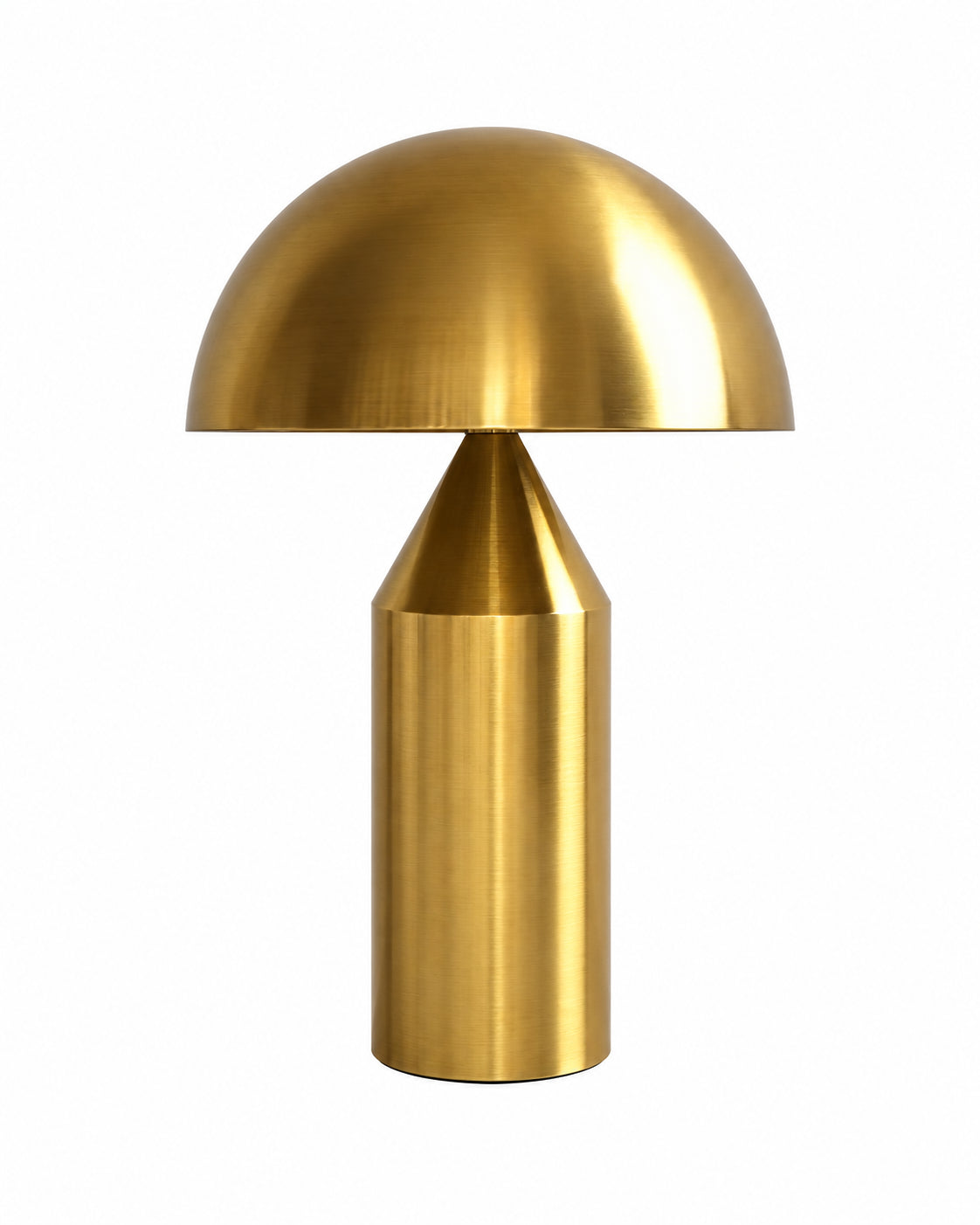 Abajur Cogumelo Luminária de Mesa em Metal Bellora