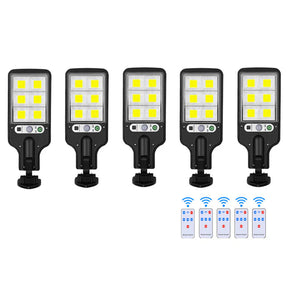 Refletor Solar LED 600W com Sensor de Movimento e Alta Potência