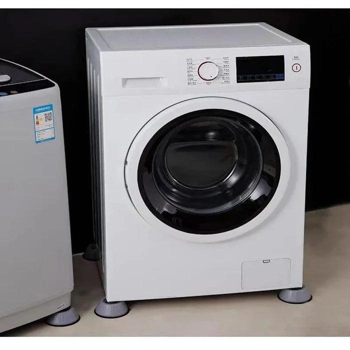Kit 4 Pés Anti Vibração para Máquina de Lavar – Estabilidade e Silêncio