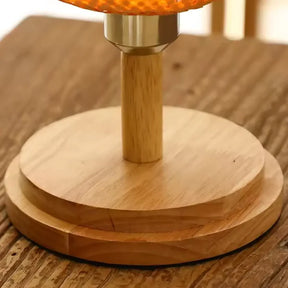 Luminária de Mesa Bambu – Estilo Natural com Elegância Artesana
