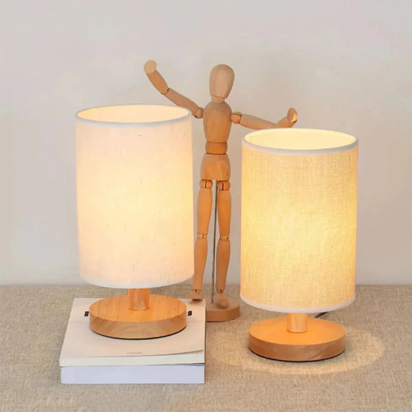 Luminária de Mesa Cúpula Linho – Sofisticação Natural e Aconchegante