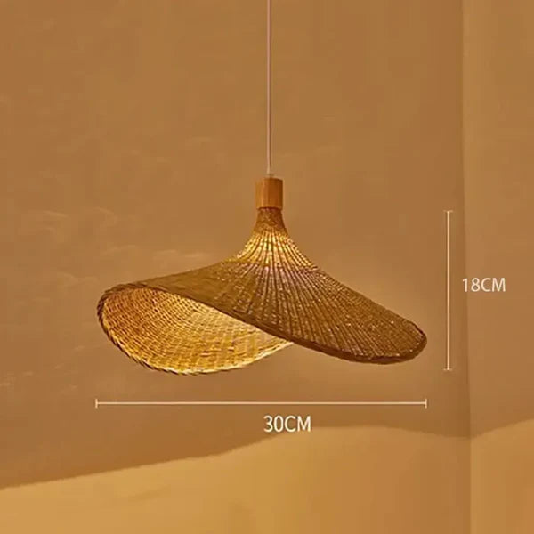 Pendente de Rattan Hat