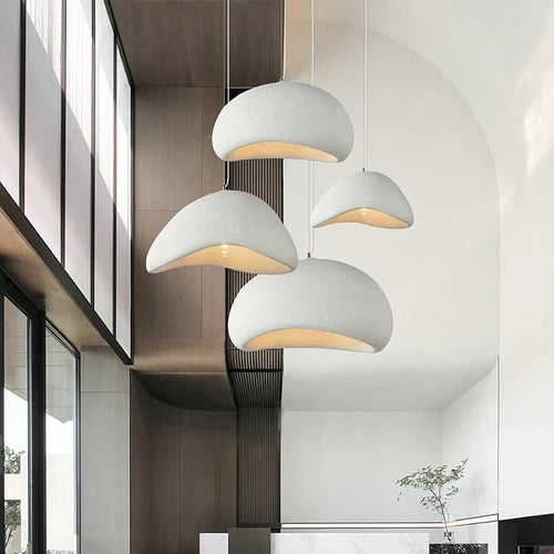 Luminária de Teto Pendente Cogumelo LED Elegância e Sofisticação