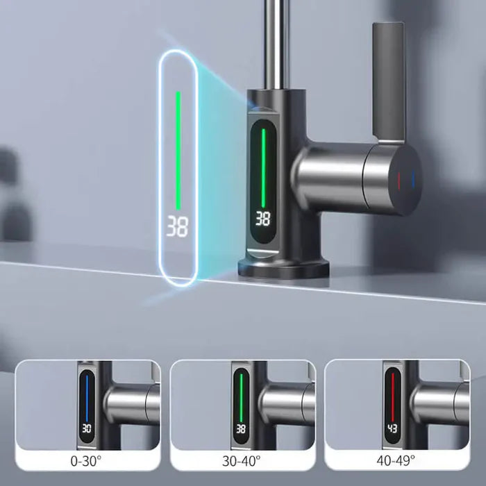 Torneira Inteligente com Display de Temperatura – Alta Tecnologia com Economia e Estilo