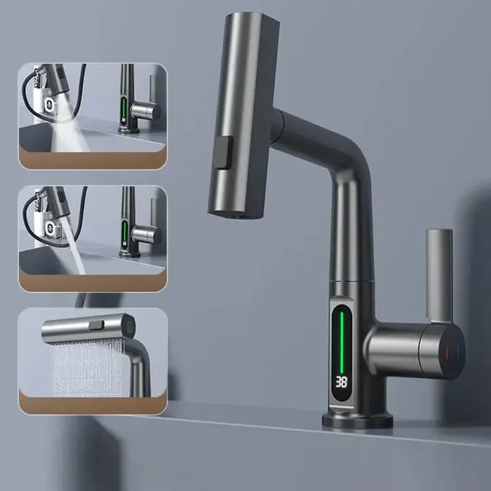 Torneira Inteligente com Display de Temperatura – Alta Tecnologia com Economia e Estilo