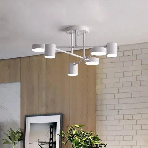 Luminária de Teto LED Triplo Design Moderno e Sofisticado