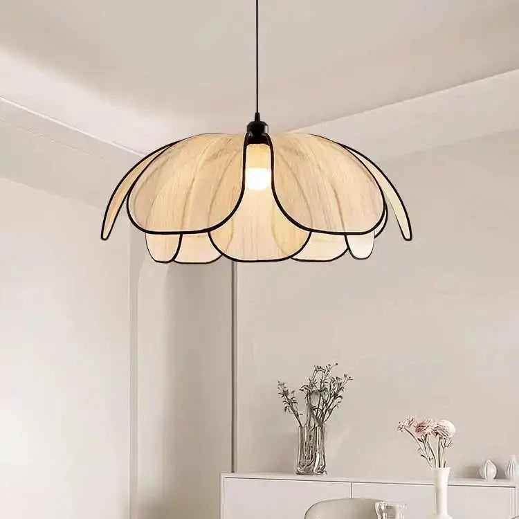 Luminária Pendende Minimalista Flor de Lótus Beleza e Harmonia em Cada Detalhe
