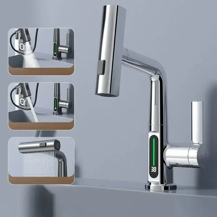 Torneira Inteligente com Display de Temperatura – Alta Tecnologia com Economia e Estilo
