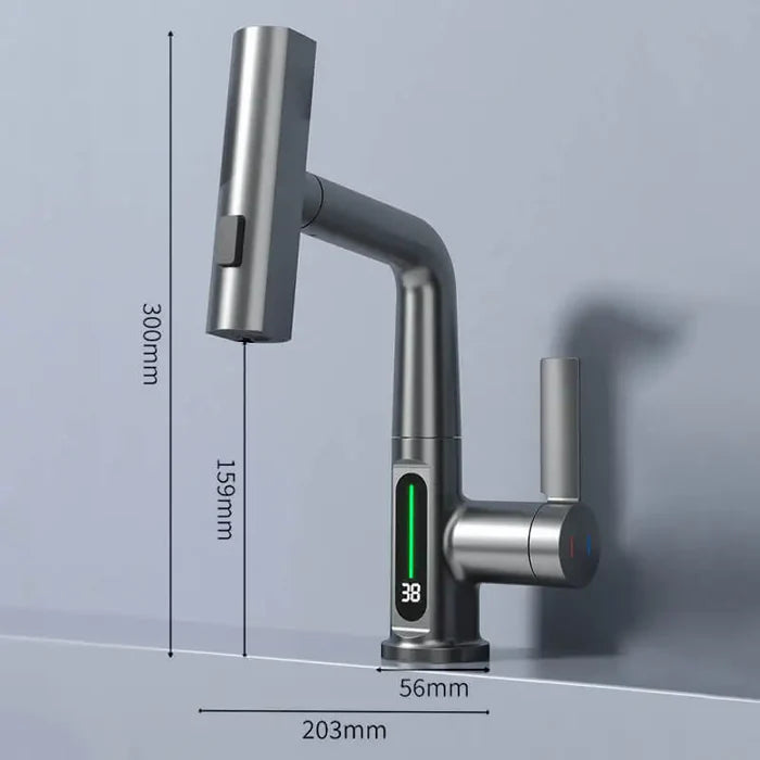 Torneira Inteligente com Display de Temperatura – Alta Tecnologia com Economia e Estilo