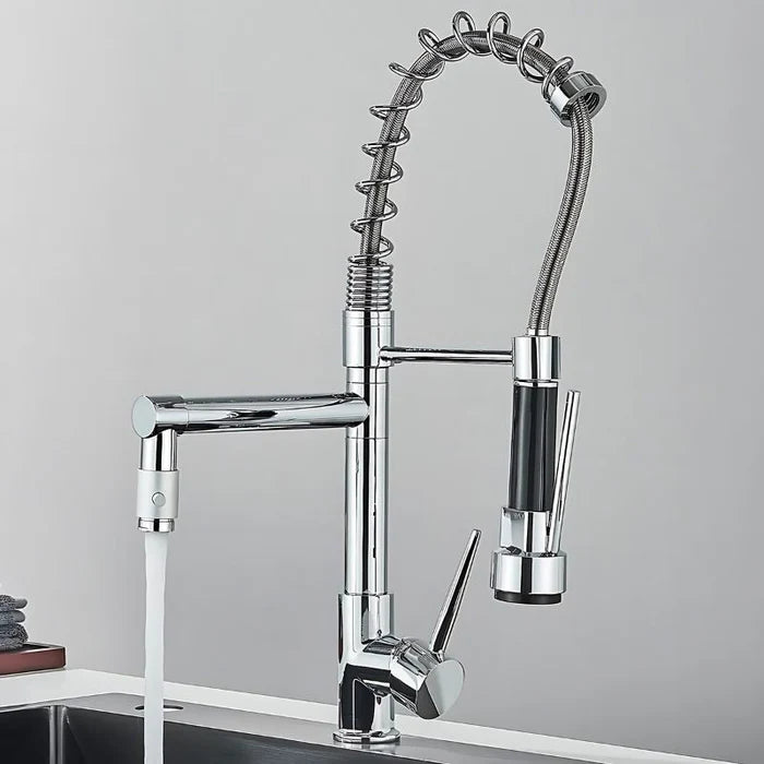 Torneira Gourmet Bico Duplo 360° – Versatilidade com Estilo e Robustez