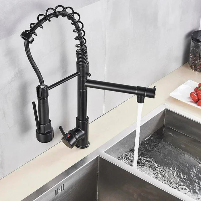 Torneira Gourmet Bico Duplo 360° – Versatilidade com Estilo e Robustez