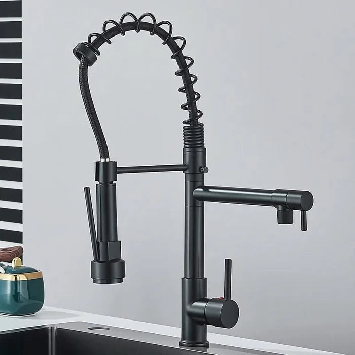 Torneira Gourmet Bico Duplo 360° – Versatilidade com Estilo e Robustez