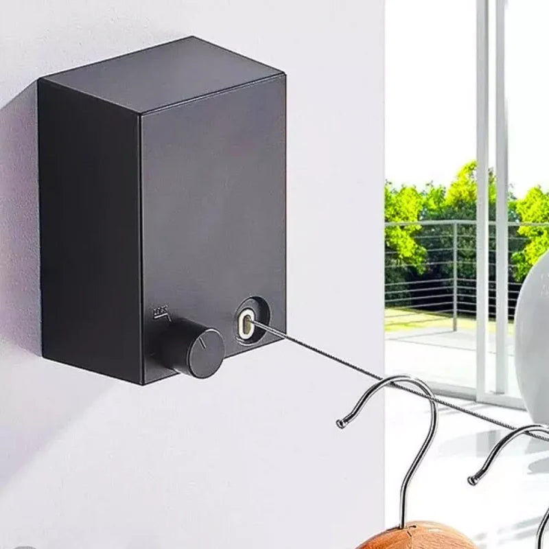 Varal Invisível Retrátil de Aço Inox – Modernidade e Praticidade para Seu Lar