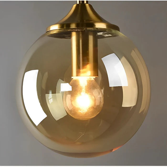 Arandela Dourada de Parede Interna Globo – Iluminação com Sofisticação