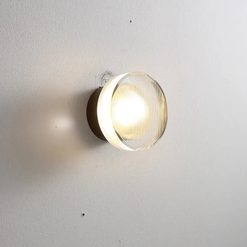Arandela de Parede Vidro LED Iluminação Moderna e Sofisticada