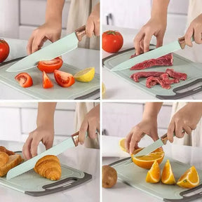 Kit Utensílios de Cozinha em Silicone Premium – 19 Peças com Suporte