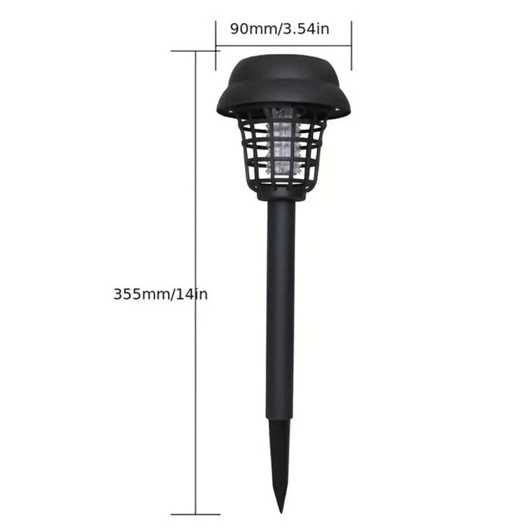 Luminária Solar Repelente de Mosquitos Proteção Natural e Eficiente
