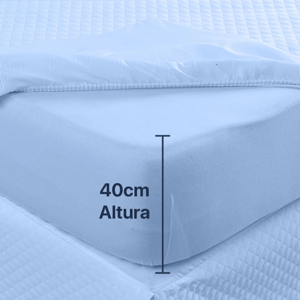 Capa Protetora de Colchão Impermeável – Conforto e Proteção (2 FRONHAS DE BRINDE)