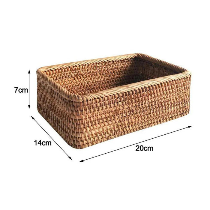 Cesto Organizador Multiuso e Decorativo de Vime – Organização com Estilo Natural
