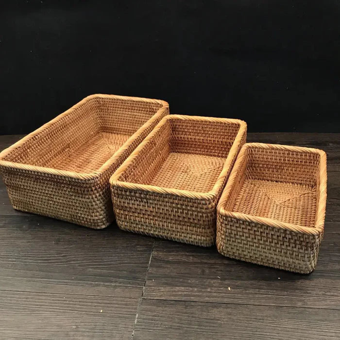 Cesto Organizador Multiuso e Decorativo de Vime – Organização com Estilo Natural