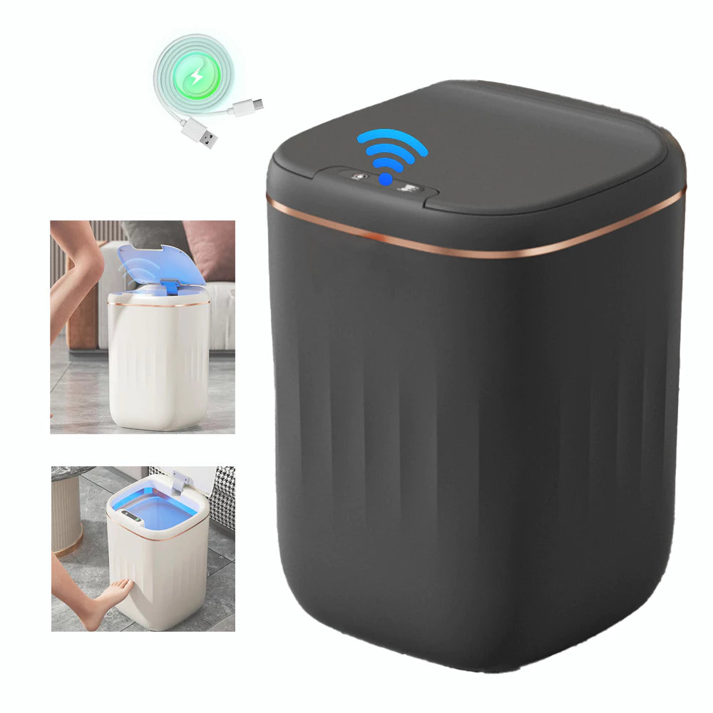 Lixeira para Banheiro com Tampa – Compacta, Moderna e Funcional