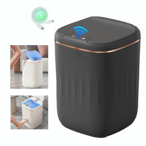 Lixeira para Banheiro com Tampa – Compacta, Moderna e Funcional