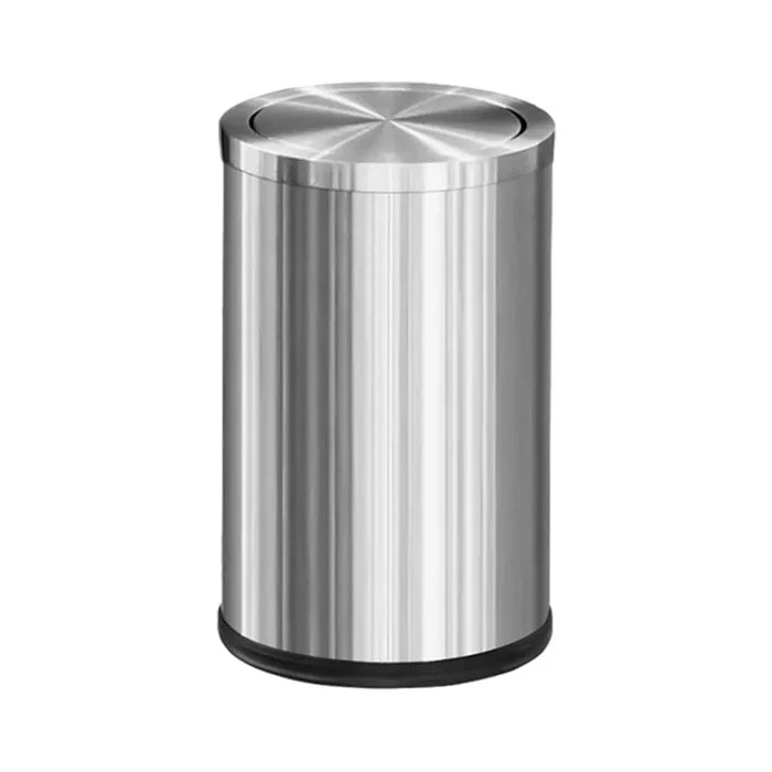 Lixeira de Aço Inox 9L – Sofisticação, Durabilidade e Design Compacto