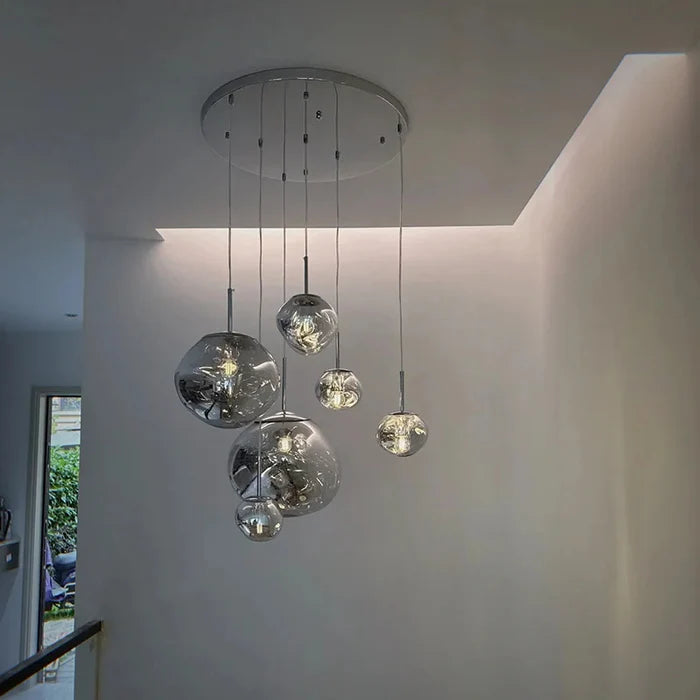 Lustre Pendente Luxuoso Nórdico Sofisticação e Estilo Contemporâneo