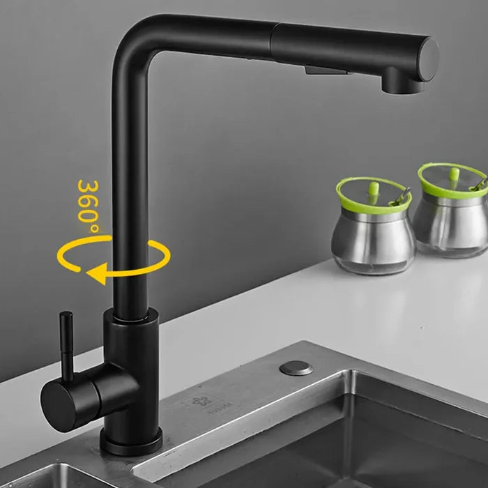 Torneira Gourmet Retrátil 360º Monocomando - Sofisticação para Sua Cozinha