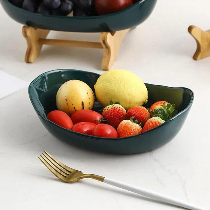Fruteira Gourmet Bambu | Design Sofisticado e Funcional