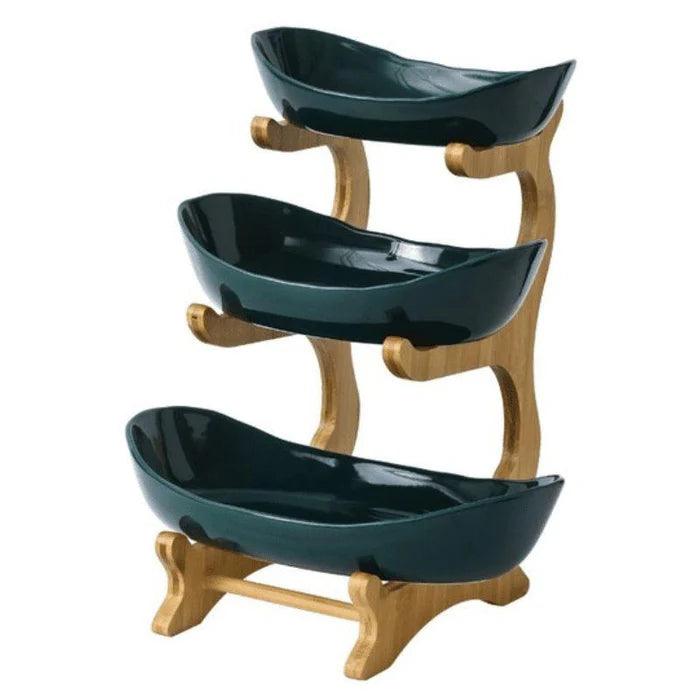 Fruteira Gourmet Bambu | Design Sofisticado e Funcional