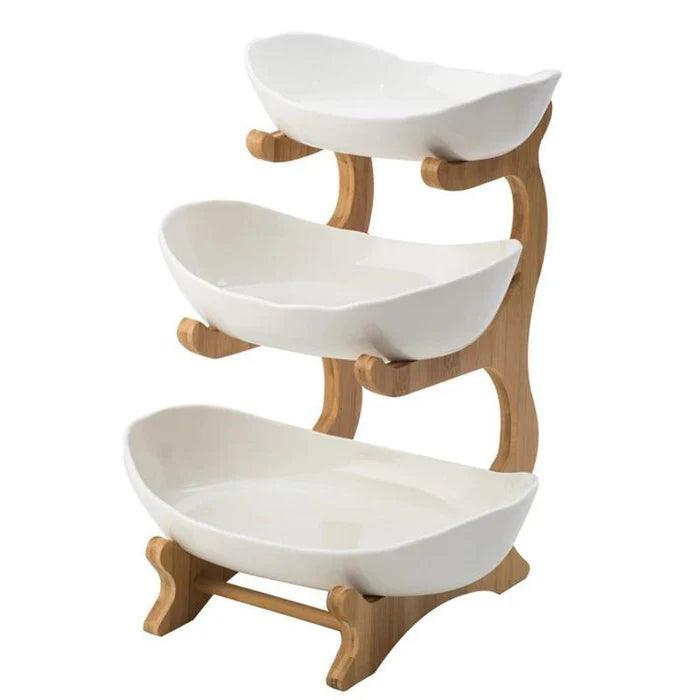 Fruteira Gourmet Bambu | Design Sofisticado e Funcional