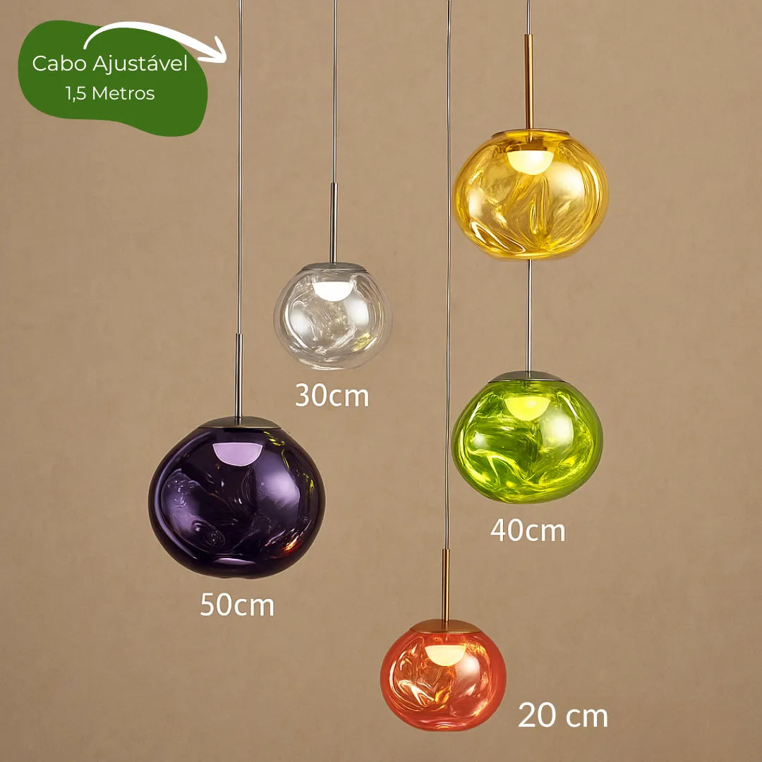 Lustre Pendente Luxuoso Nórdico Sofisticação e Estilo Contemporâneo