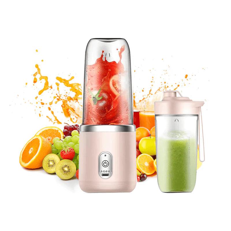 Liquidificador Portátil USB | Bateria Recarregável e Lâminas de Aço Inox