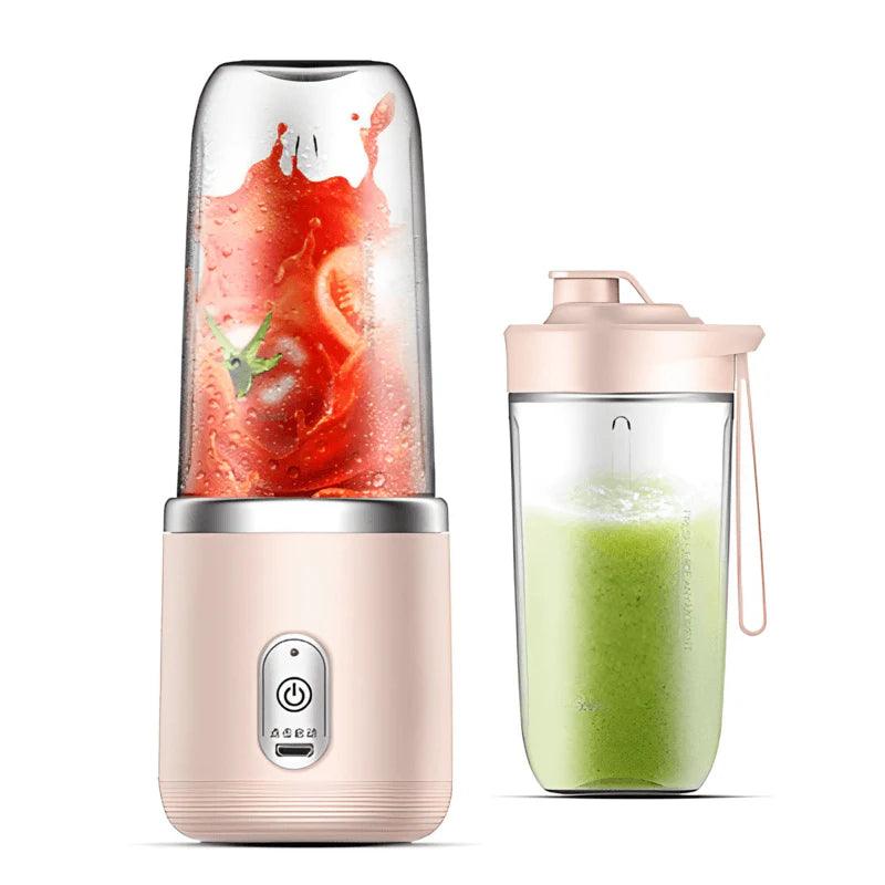 Liquidificador Portátil USB | Bateria Recarregável e Lâminas de Aço Inox