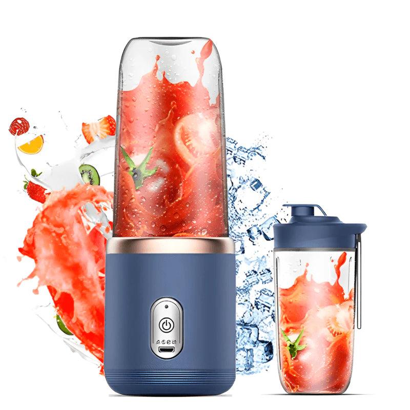 Liquidificador Portátil USB | Bateria Recarregável e Lâminas de Aço Inox