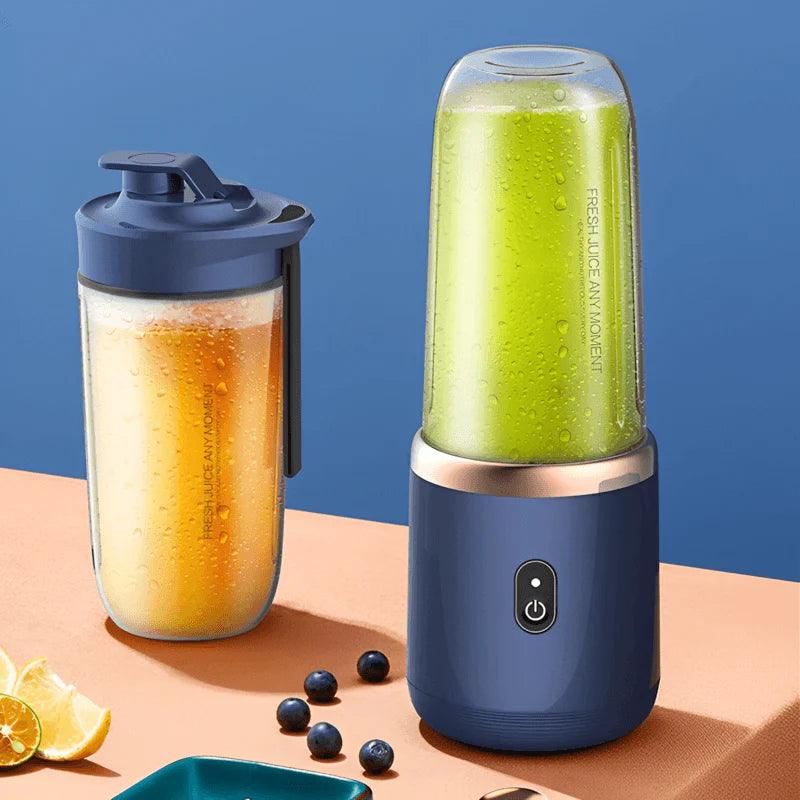 Liquidificador Portátil USB | Bateria Recarregável e Lâminas de Aço Inox
