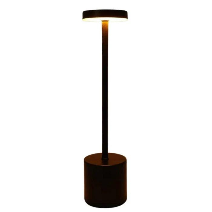 Luminária de Mesa Sem Fio | Bateria Recarregável e Iluminação Ajustável