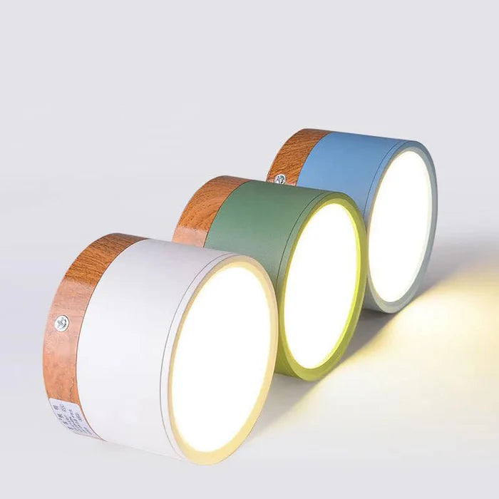 Luminária de Teto Plafon LED – Design Moderno e Cores Suaves