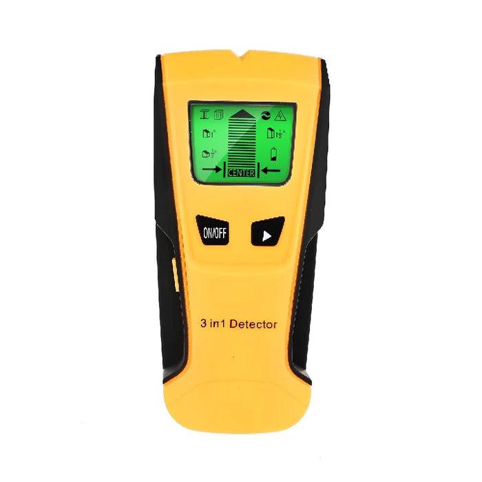 Detector de Barreiras - Scanner de Parede 3 em 1 Alta Precisão e Display Digital